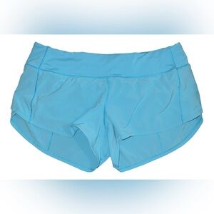 Lululemon Speed Up Low Rise Lined Shorts